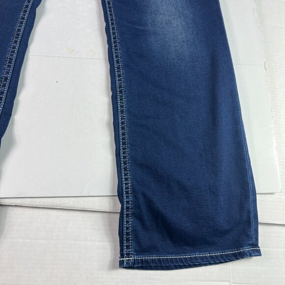 Grace In LA Jeans Women Plus 42x31* P Straight High Rise Blue Faded Denim Tag 22 - Picture 5 of 16